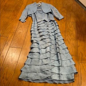 Women’s Adrianna Papell blue dress size 10